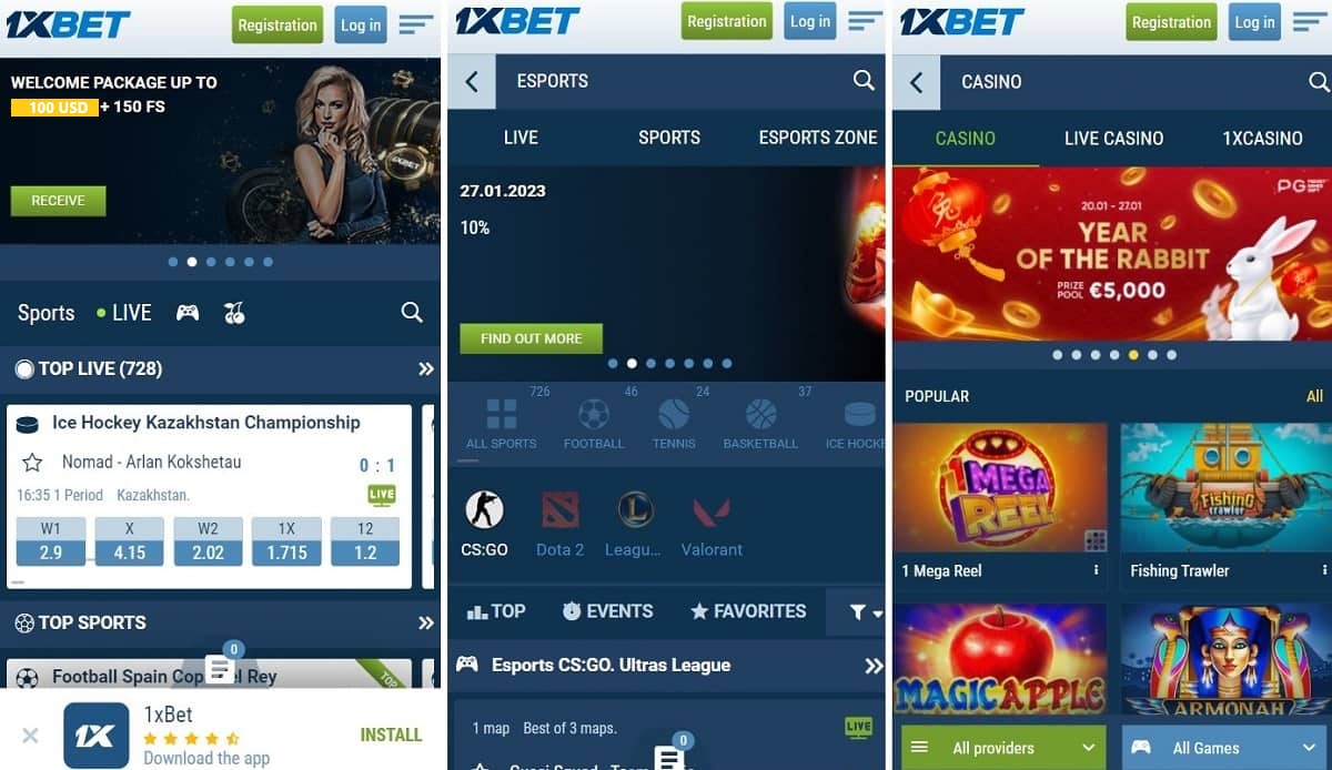 1xbet mobile site