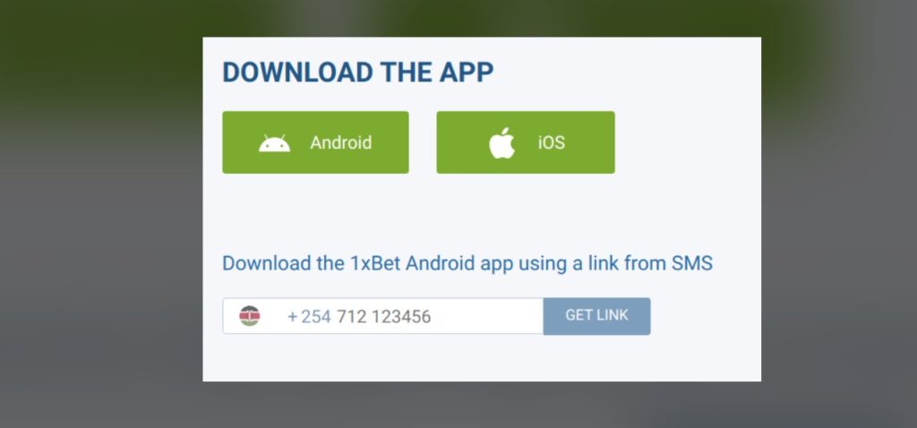 1xbet kenya app