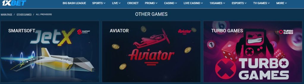 aviator 1xbet