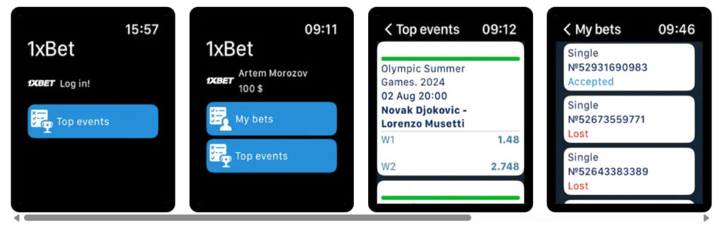1xbet app