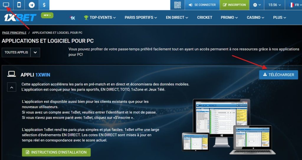 1xbet apk dernière version