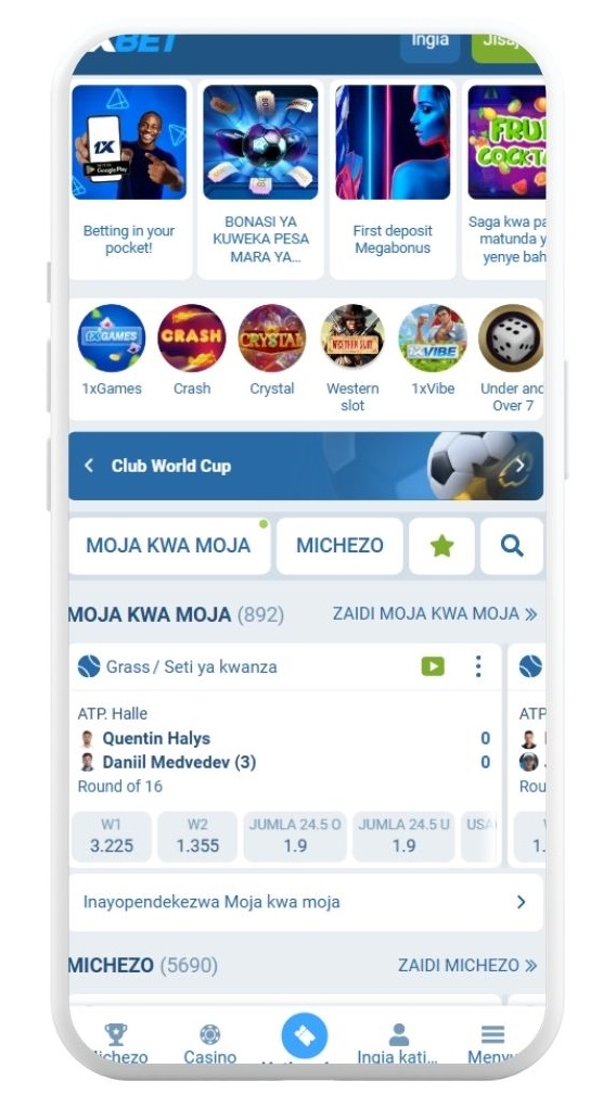 1xBet Apk - jinsi ya kupakua toleo jipya zaidi la programu